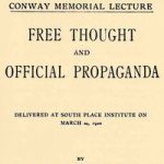 Free Thought and Official Propaganda by Bertrand Russell