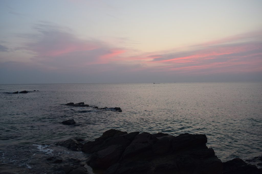 Sunrise at Jeondongjin beach