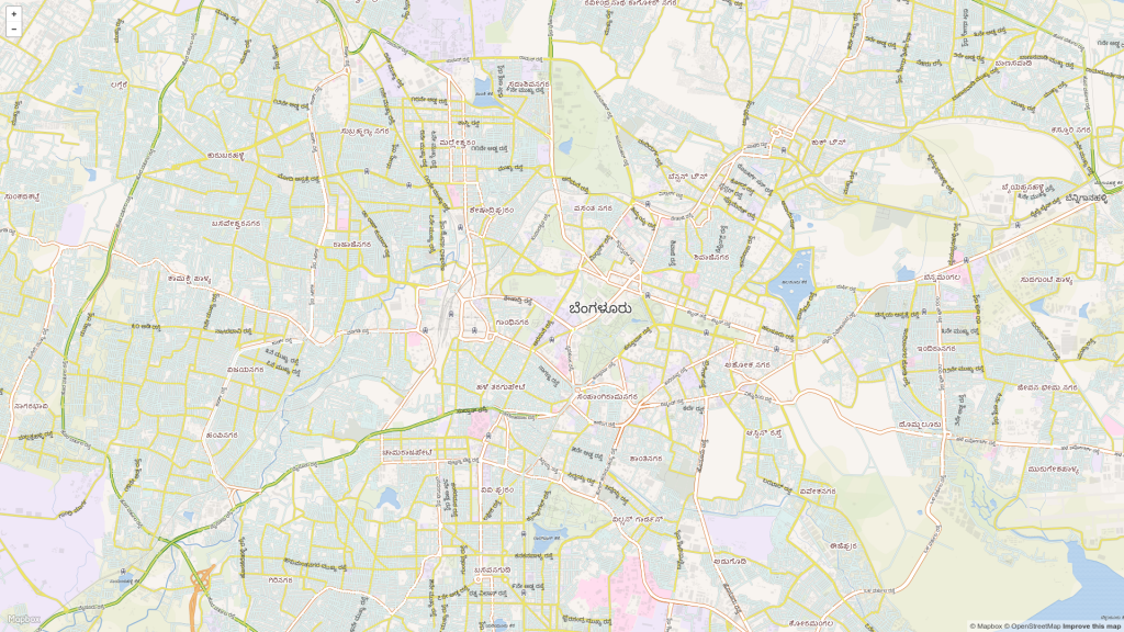 OpenStreetMap seems to be my only hope WRT local language maps.