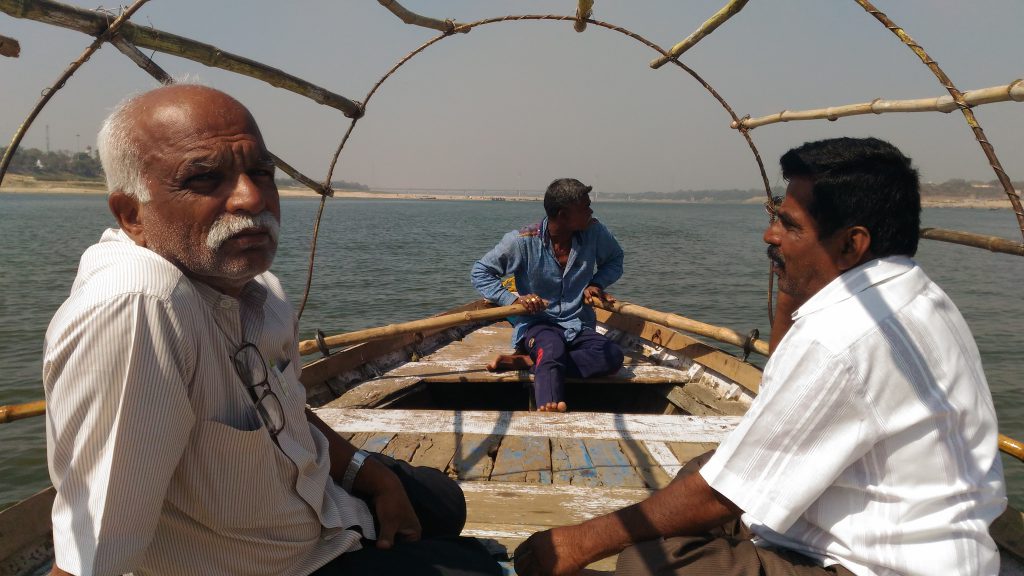 On our way back from Sangam.