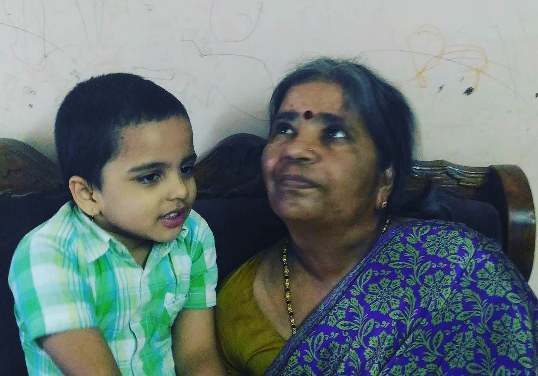 Amma with V