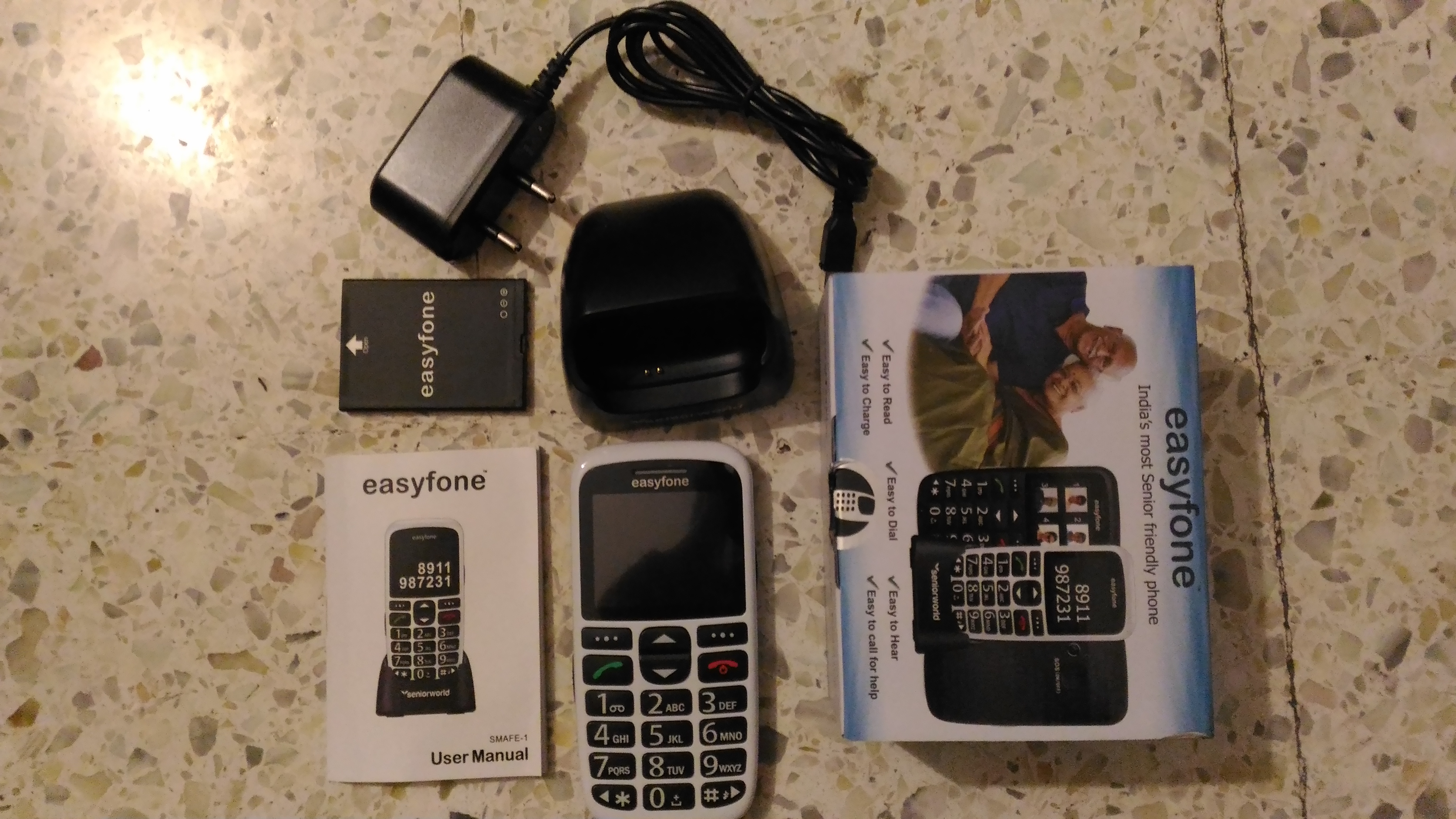 Unpacking easyfone