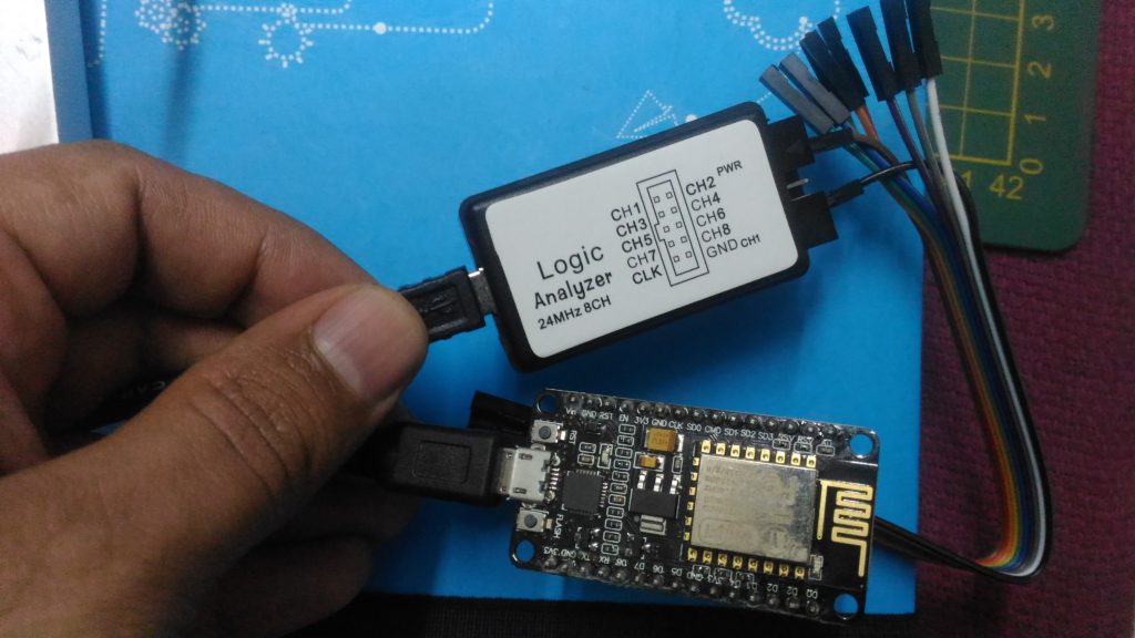 It's a no name device, as big as match box. Here connected to test D7 of NodeMCU (ESP8266).