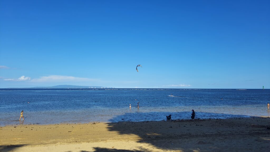 Sanur beach is also accessible if you want to spend time in shallow water. 