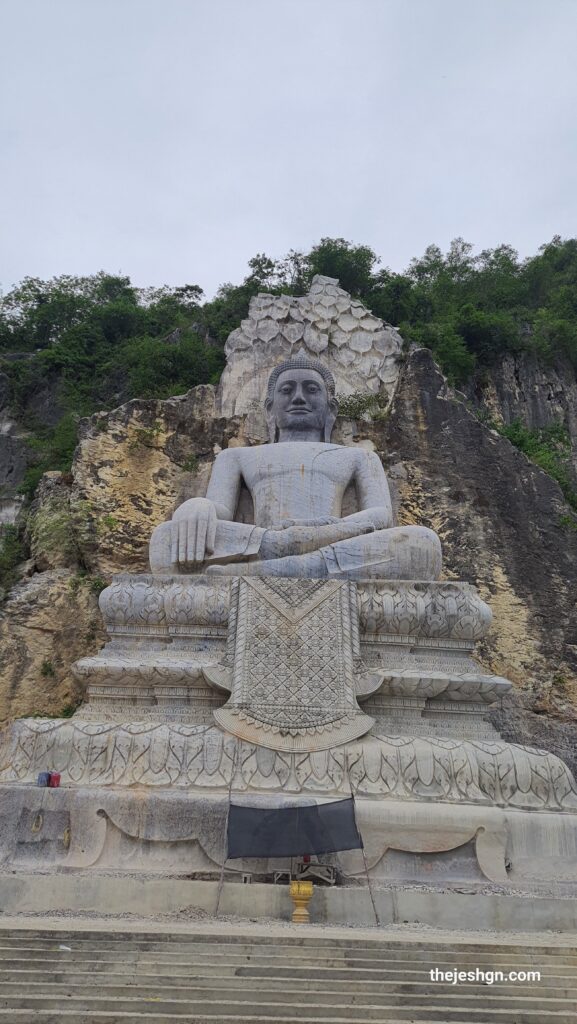 New Buddha at Battambang bat caves